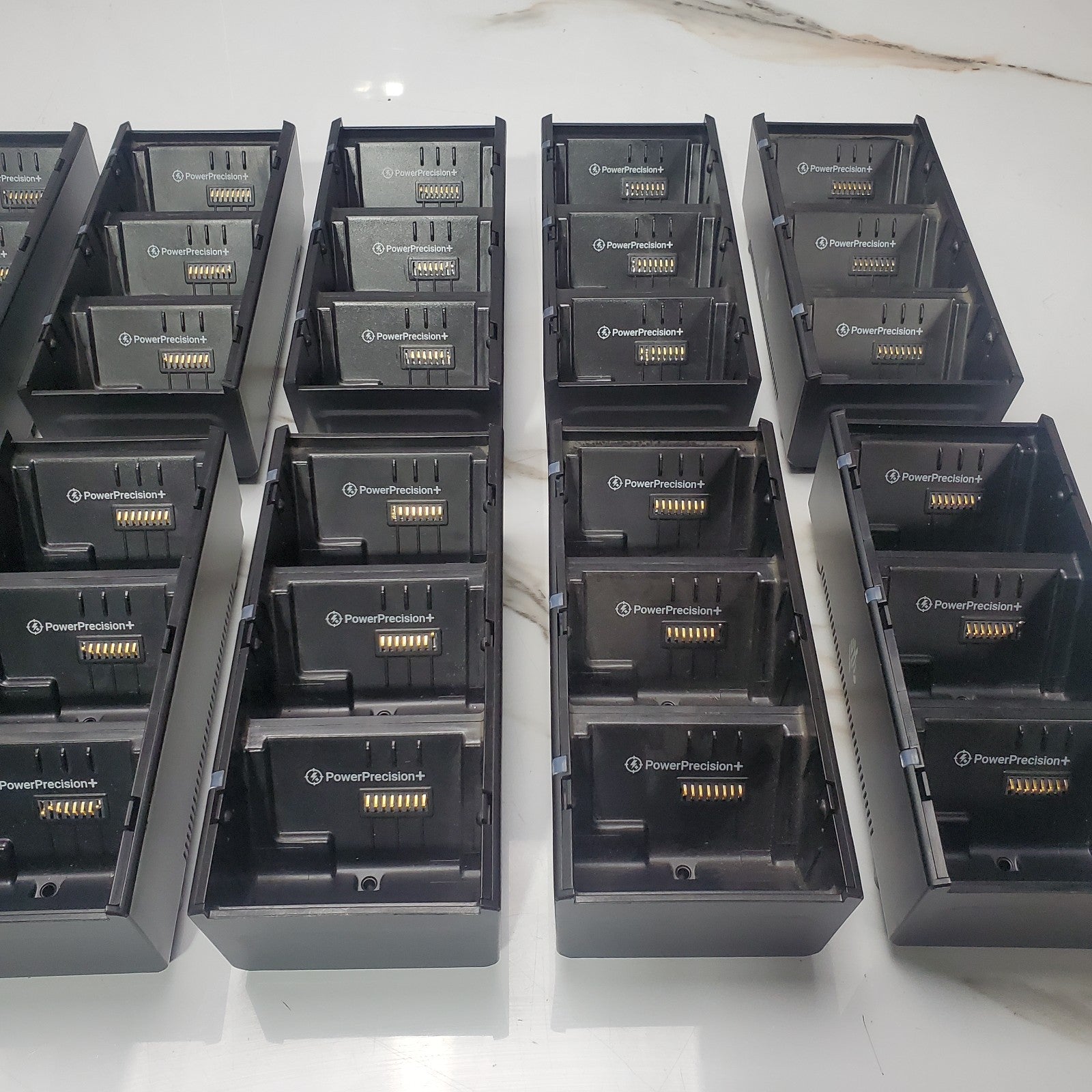 (Lot of 10) Zebra P1090784 3Slot Battery Charger Compatible with QLN and ZQ2