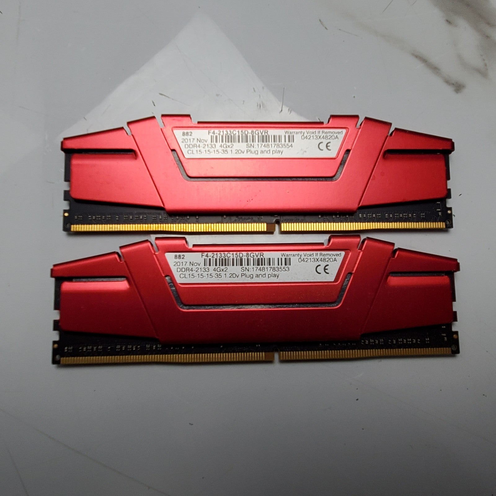 (Lot of 25) Mixed DDR4 Desktop RAM 4GB/8GB/16GB Mixed Speeds/Brands *READ*5