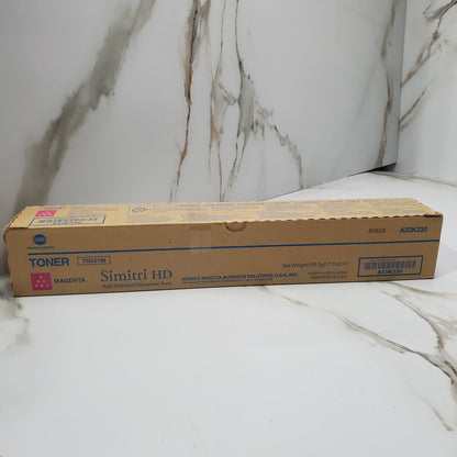 Genuine Konica Minolta BizHub C364, C284, C224, TN321M Magenta Toner A33K3300