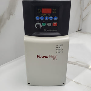 ALLEN BRADLEY 22BE9P9N104 SER A, Powerflex 40 5.5 kW 7.5 Hp AC Drive 460600V1