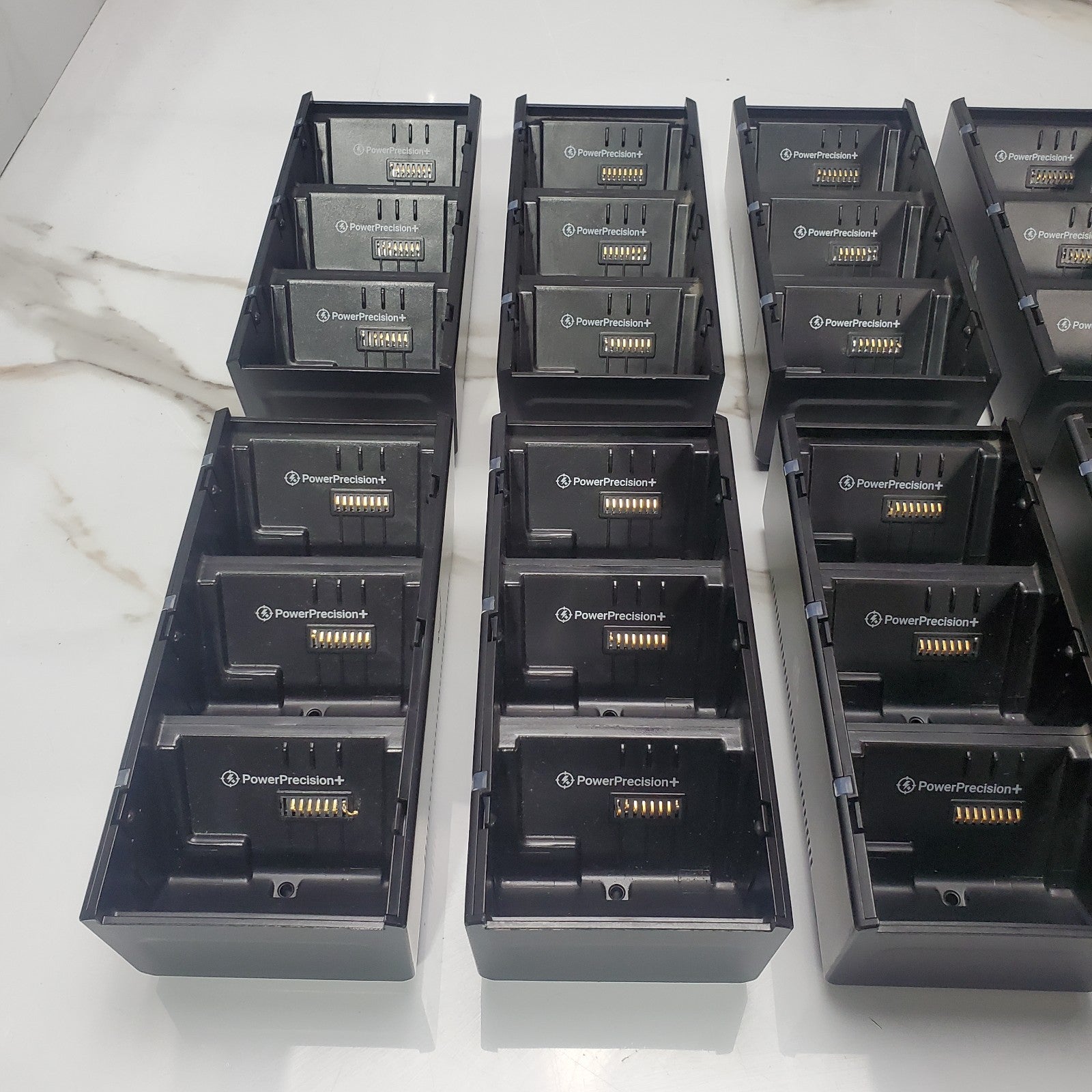 (Lot of 10) Zebra P1090784 3Slot Battery Charger Compatible with QLN and ZQ1