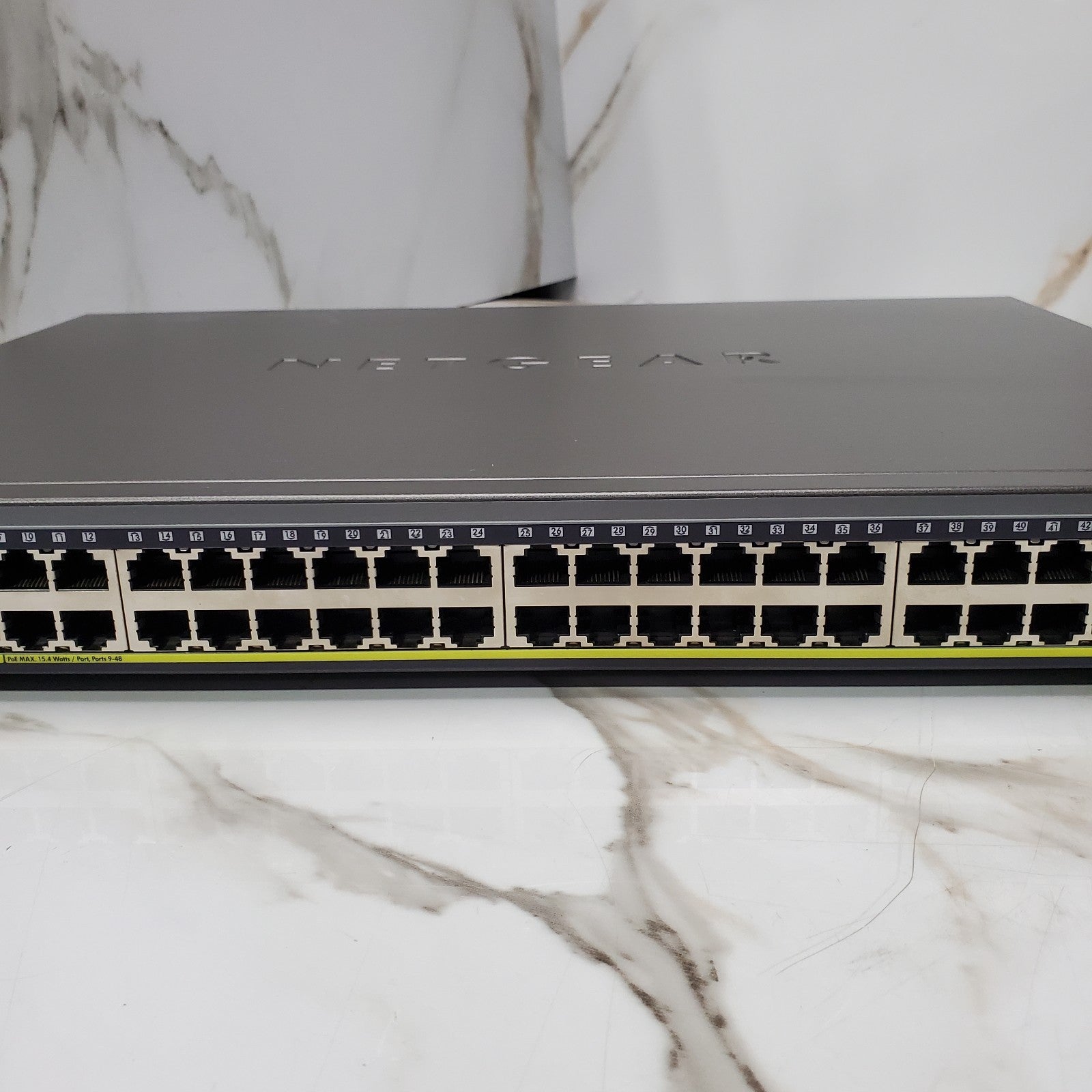 NETGEAR ProSafe (GS752TP) 52 Port Gigabit Ethernet Switch w/ Mounting Brackets2