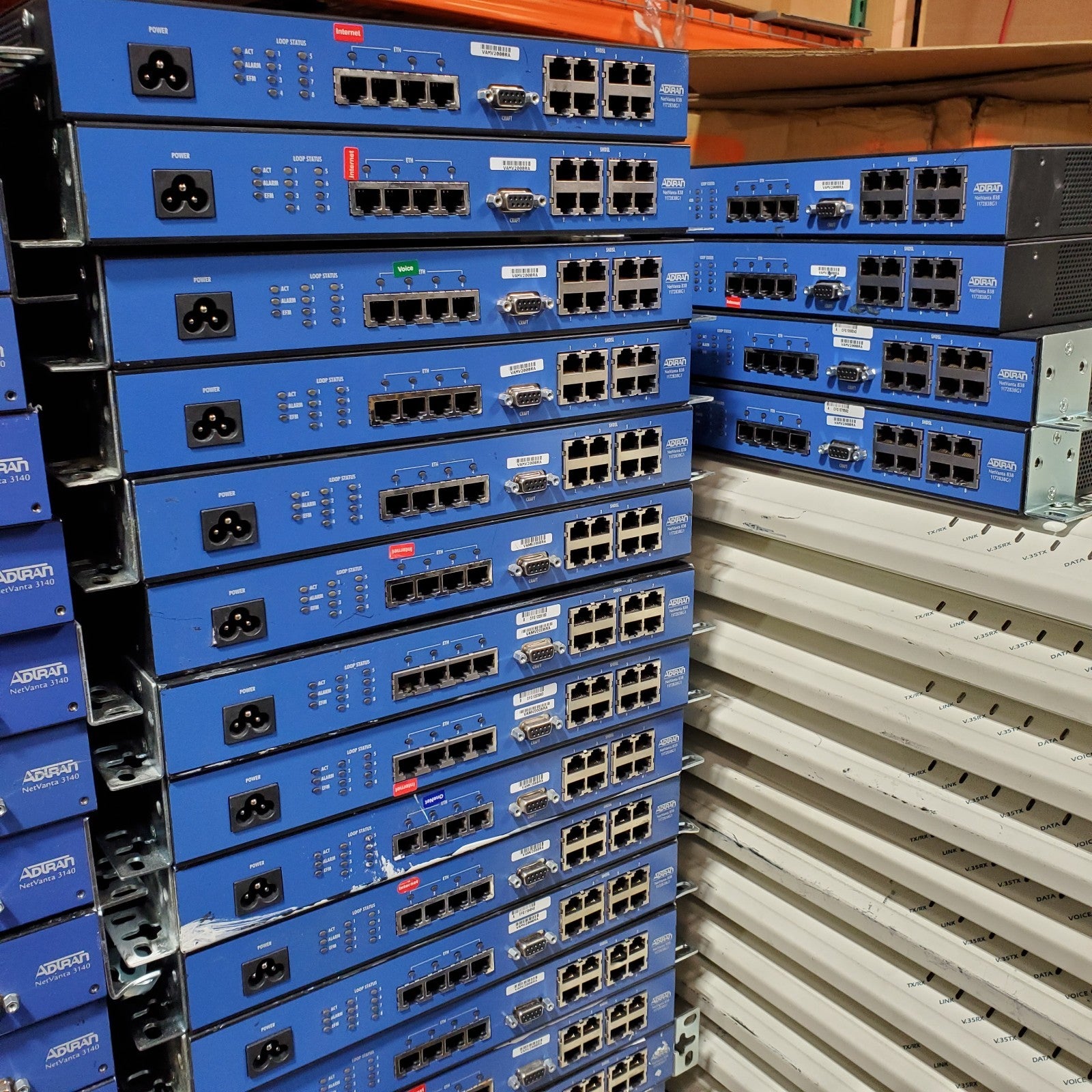 (Lot of 245) Adtran Total Access & Netvanta  *FOR PARTS | READ*9