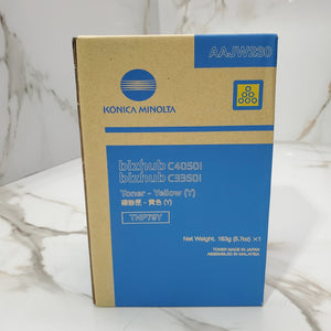 Konica Minolta TNP79Y AAJW230 YELLOW Toner Cartridge NEW1