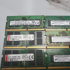 (BULK LOT OF 15) UNITS of 8GB DDR4 Laptop RAM SAMSUNG, HYNIX etc. SODIMM1
