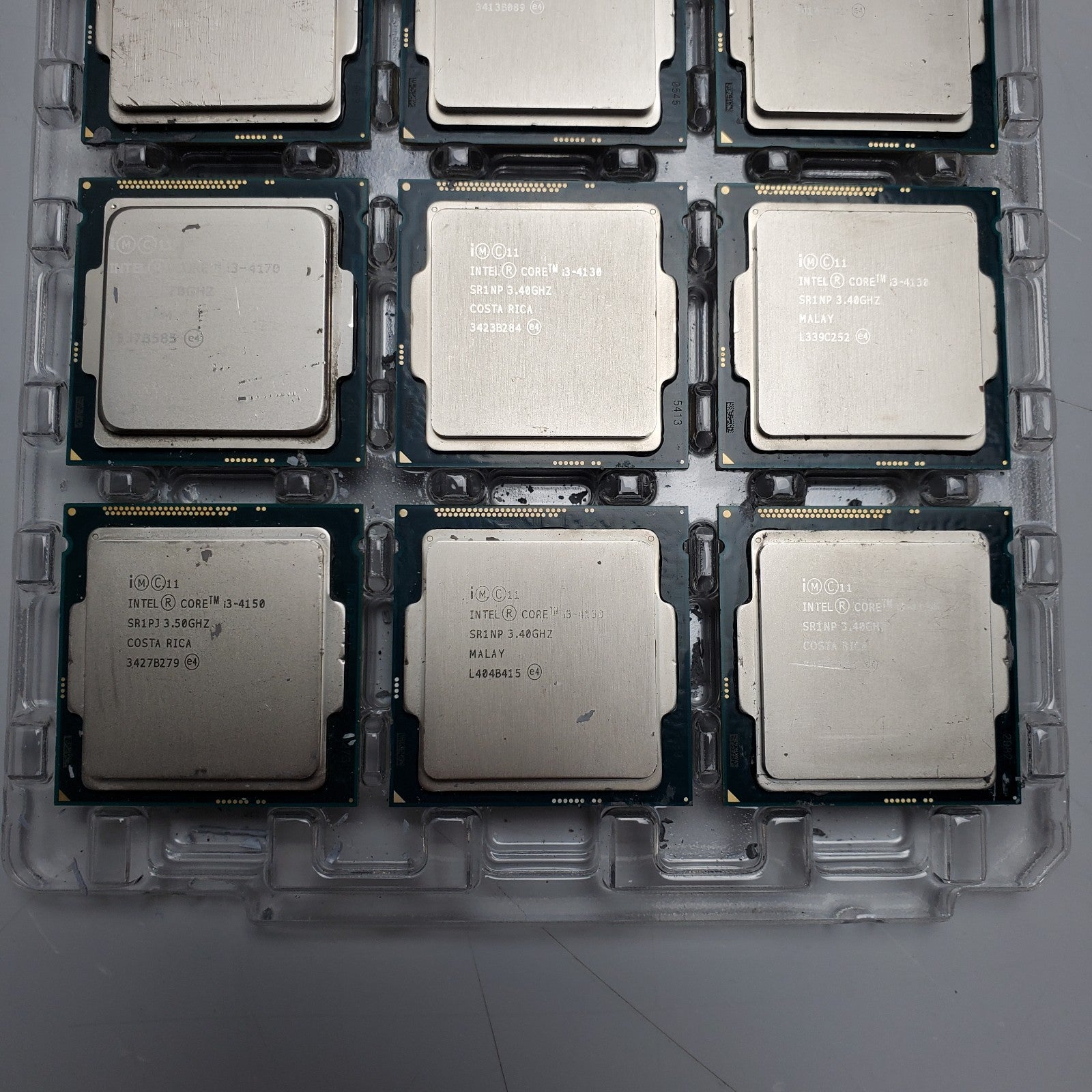 (Lot of 118) Intel 4th Gen Core i3 i5 i7 Desktop CPUs – Mixed Processor Lot READ10