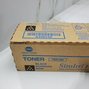 Konica Minolta TN512K Black A33K132 Toner1