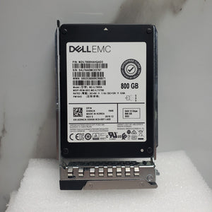 DELL 800GB SAS 12Gbps MIX USE 2.5'' SSD D9NCK 0D9NCK MZILT800A W/ 14th Gen Tray0