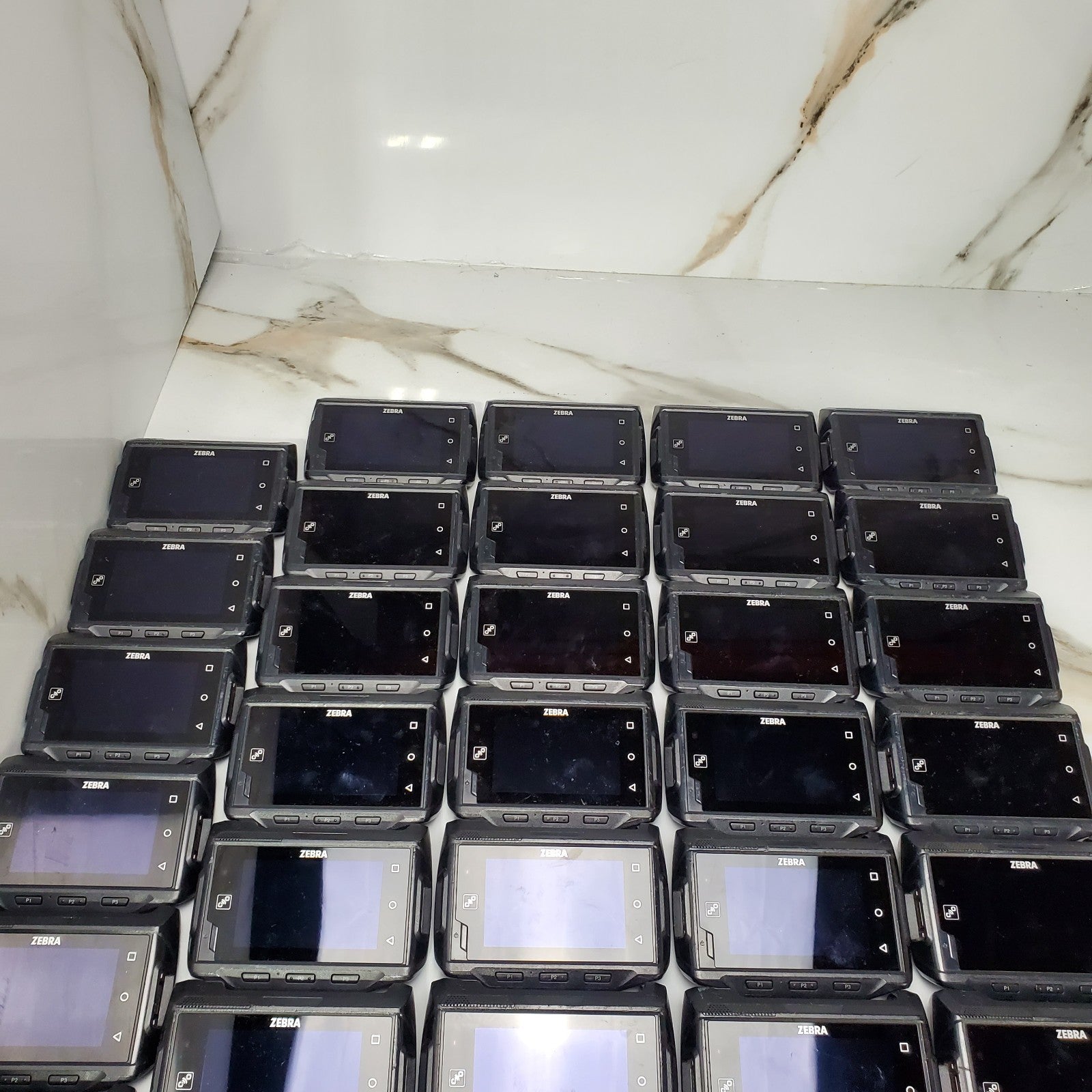 (Lot of 54) Zebra Wrist Android Computers WT6000 WT60A0TX2NEUS *FOR PARTS*READ*1