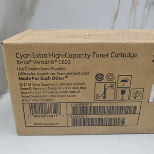 Genuine VL C600 Extra High Capacity Toner OEM Sealed Box CT202839 Cyan1