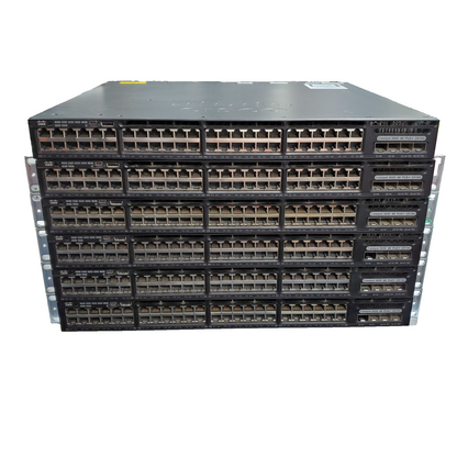 (Lot of 6) Cisco WSC365048FWDS 48 Port FPoE 2X10G Gigabit Switch0