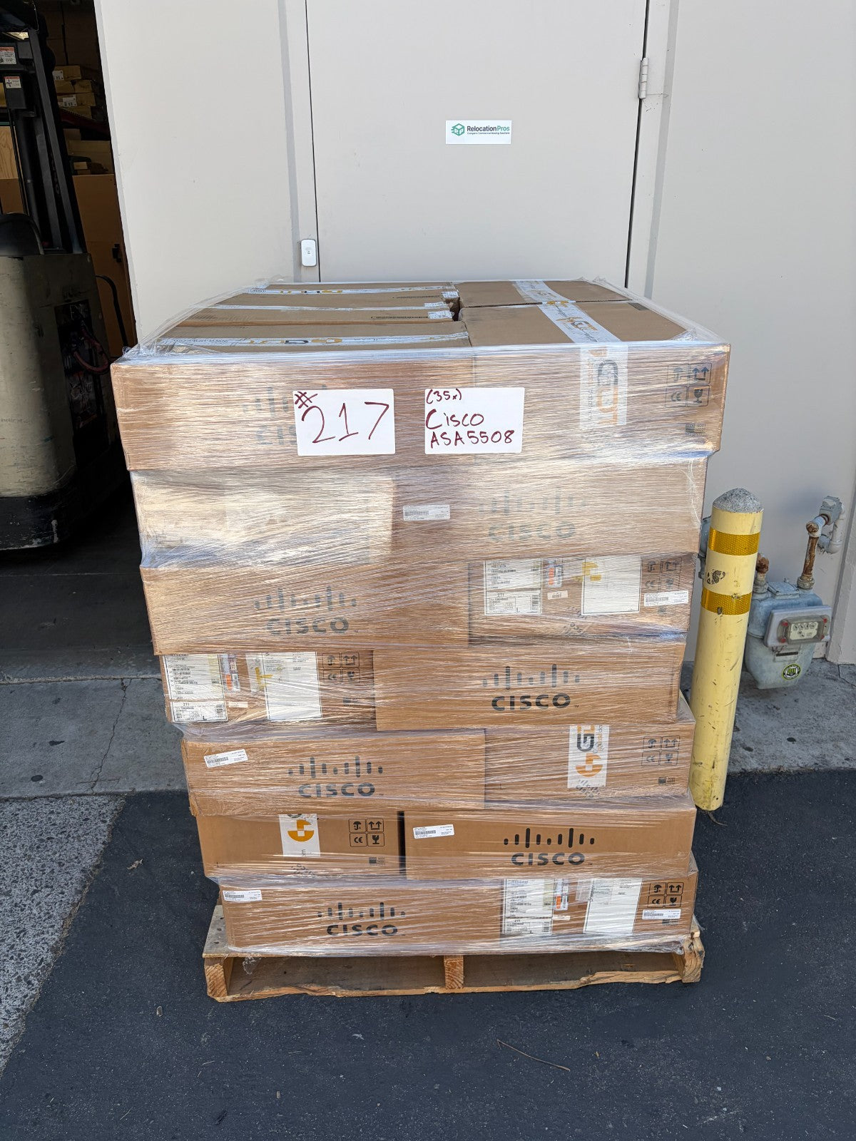 Lot of 35 ASA5508-K9 CISCO ASA 5508-X Security Appliance with FirePOWER Services0