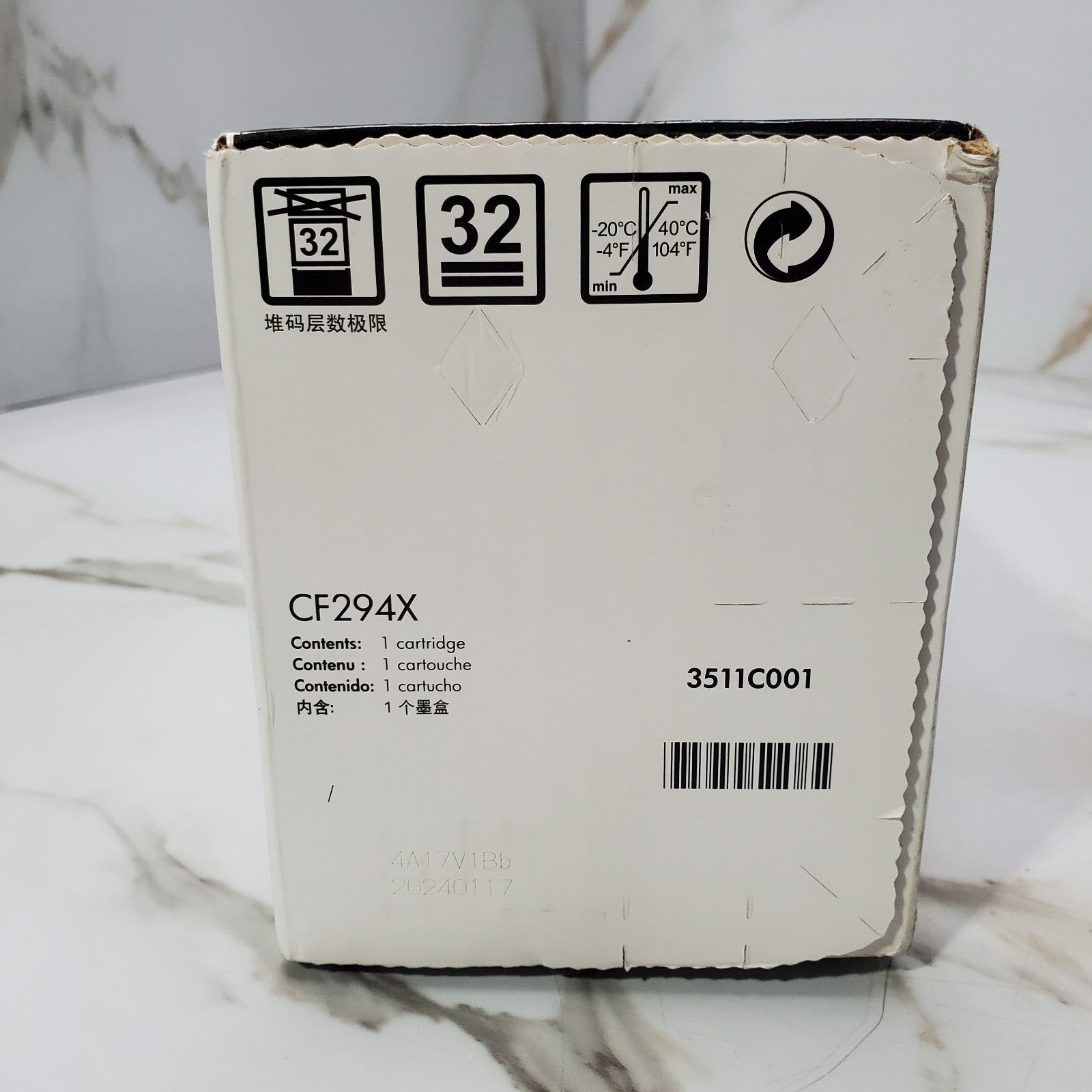 Genuine HP 94X Black LaserJet Toner Cartridge CF294X  OEM3