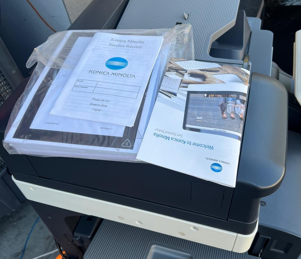 Konica Minolta bizhub C558 Color Copier Printer Scanner Tested ~660K Meters3
