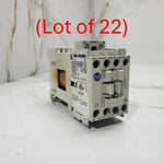 (Lot of 22) ALLEN BRADLEY 700CF400D A Coil 110/120V Industrial Control Relay0