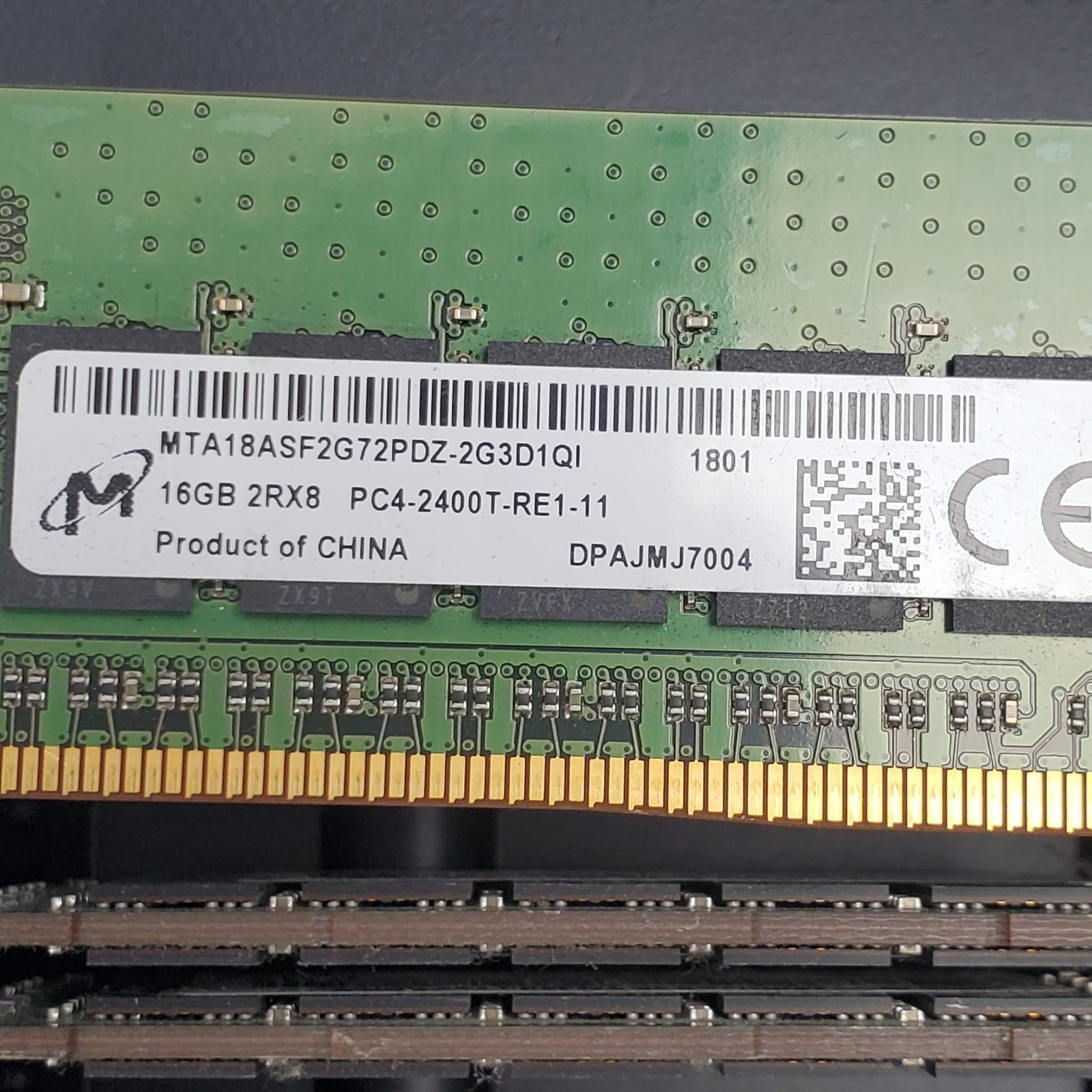 (Lot of 27) Assorted DDR4 ECC RDIMM 16GB RAM Modules  Mix Brand & Speeds5