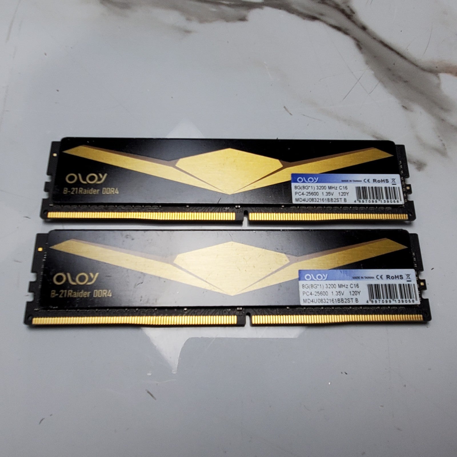 (Lot of 25) Mixed DDR4 Desktop RAM 4GB/8GB/16GB Mixed Speeds/Brands *READ*8