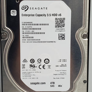 Nimble 4TB 7.2K SAS 12G 3.5" Hard Drive HDD For 1YY207002 (ST4000NM0095)1