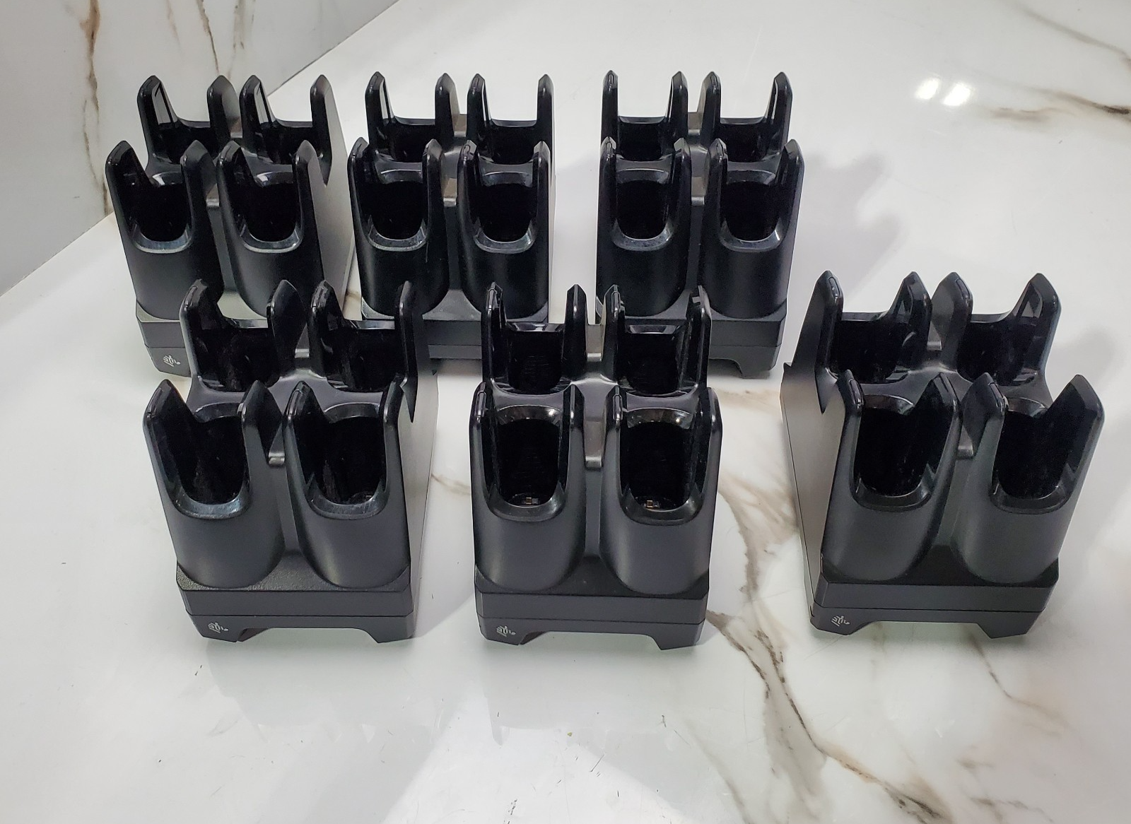 (Lot of 6) Zebra TC8000 Battery Charger 4 Slot SACTC8X4SCHG01 *No Charger*0