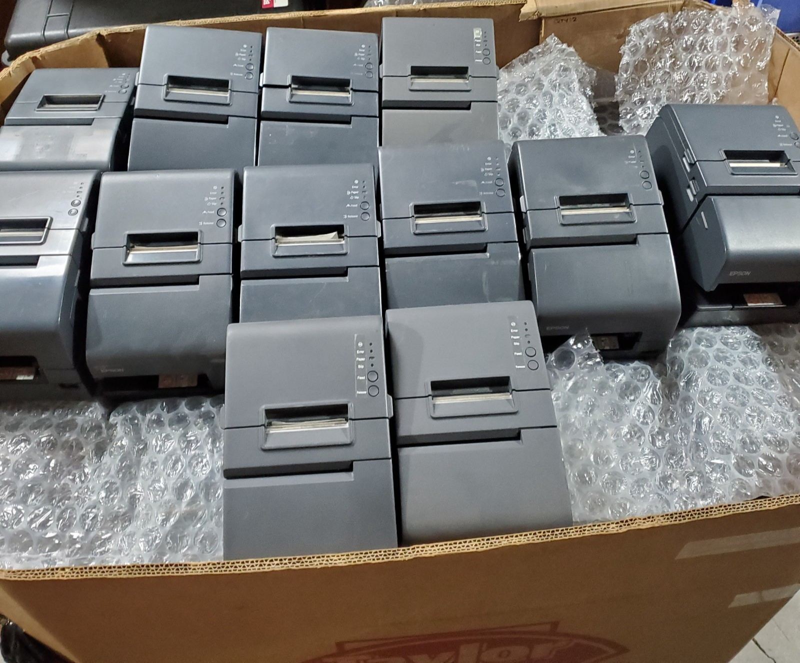 (Lot of 75) EPSON TMH6000IV POS THERMAL RECEIPT PRINTER M253A NO Power Supply1