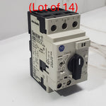 (Lot of 14) Allen Bradley 140MC2EB40 /C 140MC2E Circuit Breaker0