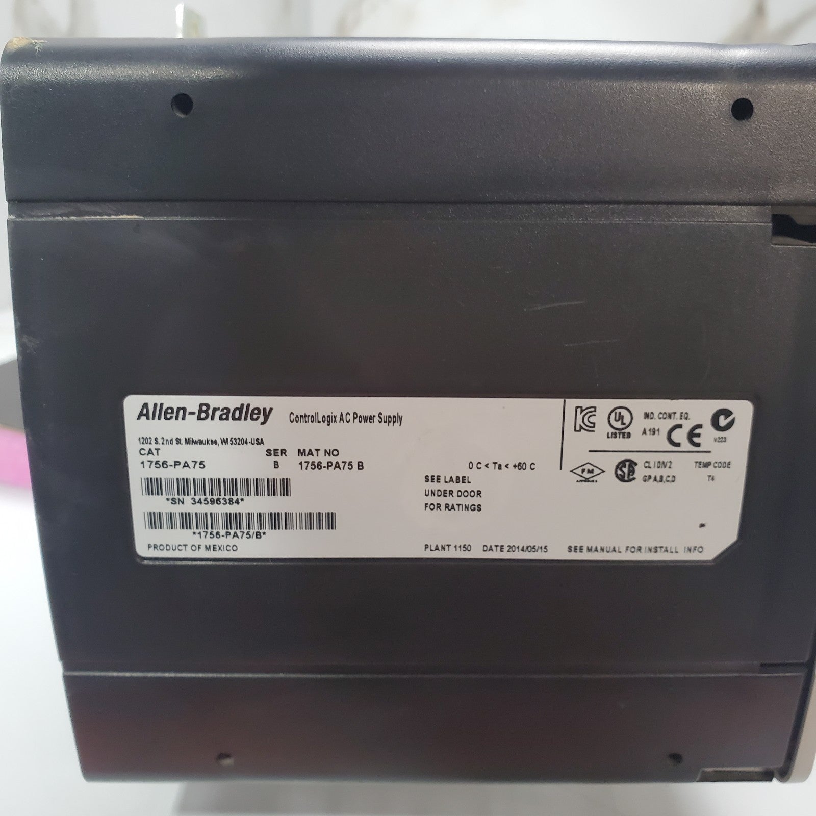 Allen Bradley Control Logix5572 Bundle Keys | EtherNet/IP & DC Modules *READ*4
