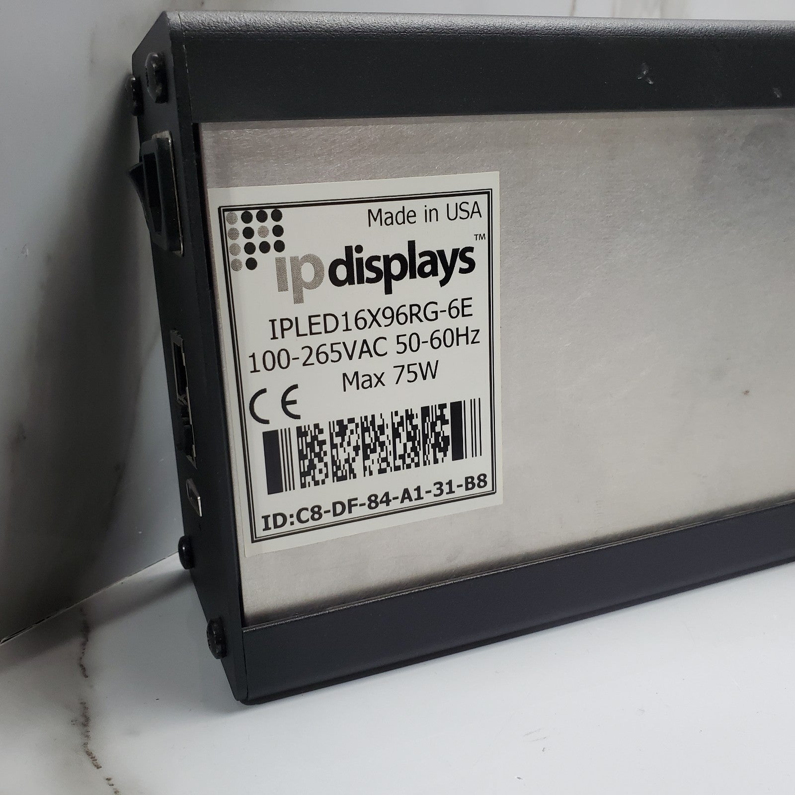 IPDisplays IPLED16X96RQ-6E LED Panel Display Sign Board High Bright8