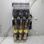 AllenBradley 1494VDS600 Ser D 600 A Disconnect + FS600 Block + 3 LPJ500SP0