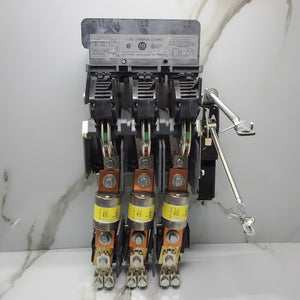 AllenBradley 1494VDS600 Ser D 600 A Disconnect + FS600 Block + 3 LPJ500SP0