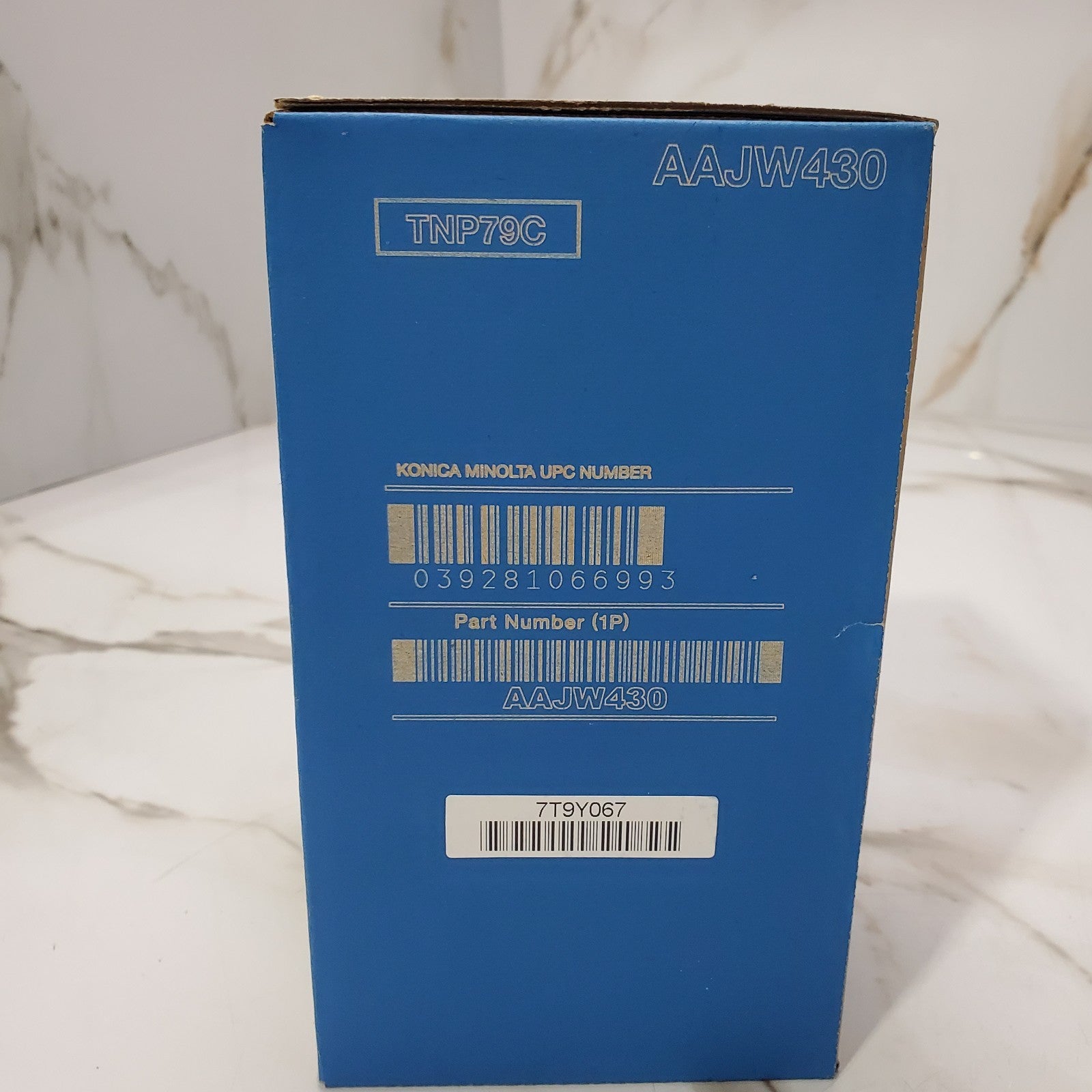 Genuine Konica Minolta TNP79C Toner Cartridge Cyan AAJW430 NEW2