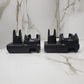 (Lot of 2) ZEBRA SHARECRADLEME CRDTC8X2SUCHG01 2 SLOT CRADLE No CHARGER4