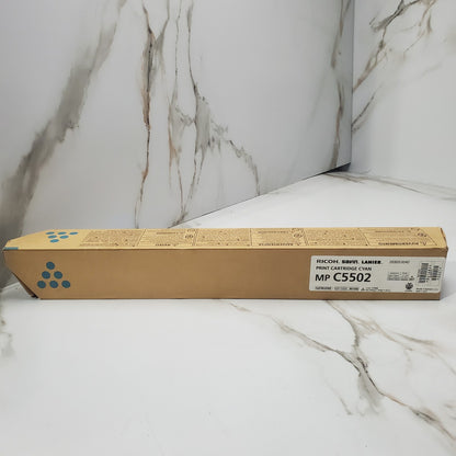 Ricoh MP C5502 Cyan Print Cartridge NEW OEM BOXED0