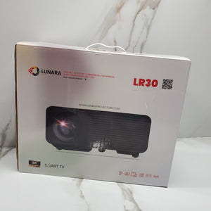 Lunara LR30 Digital HDMI Projector 5800 Lumens Short Throw 60-300" Golf Sim0