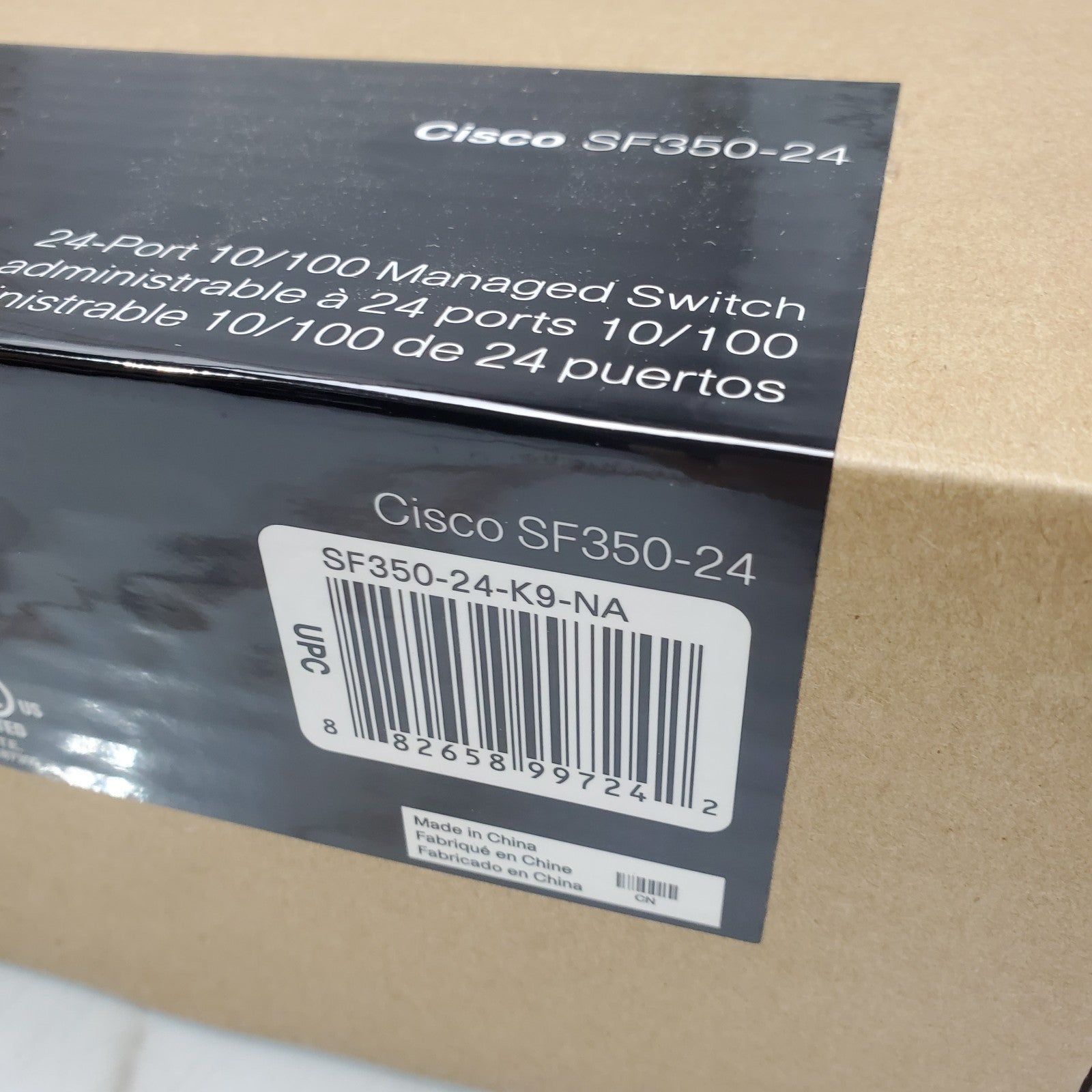 Cisco SF35024PK9 24Port PoE+ Fast Ethernet Managed Switch SFP *SF35024K9NA2