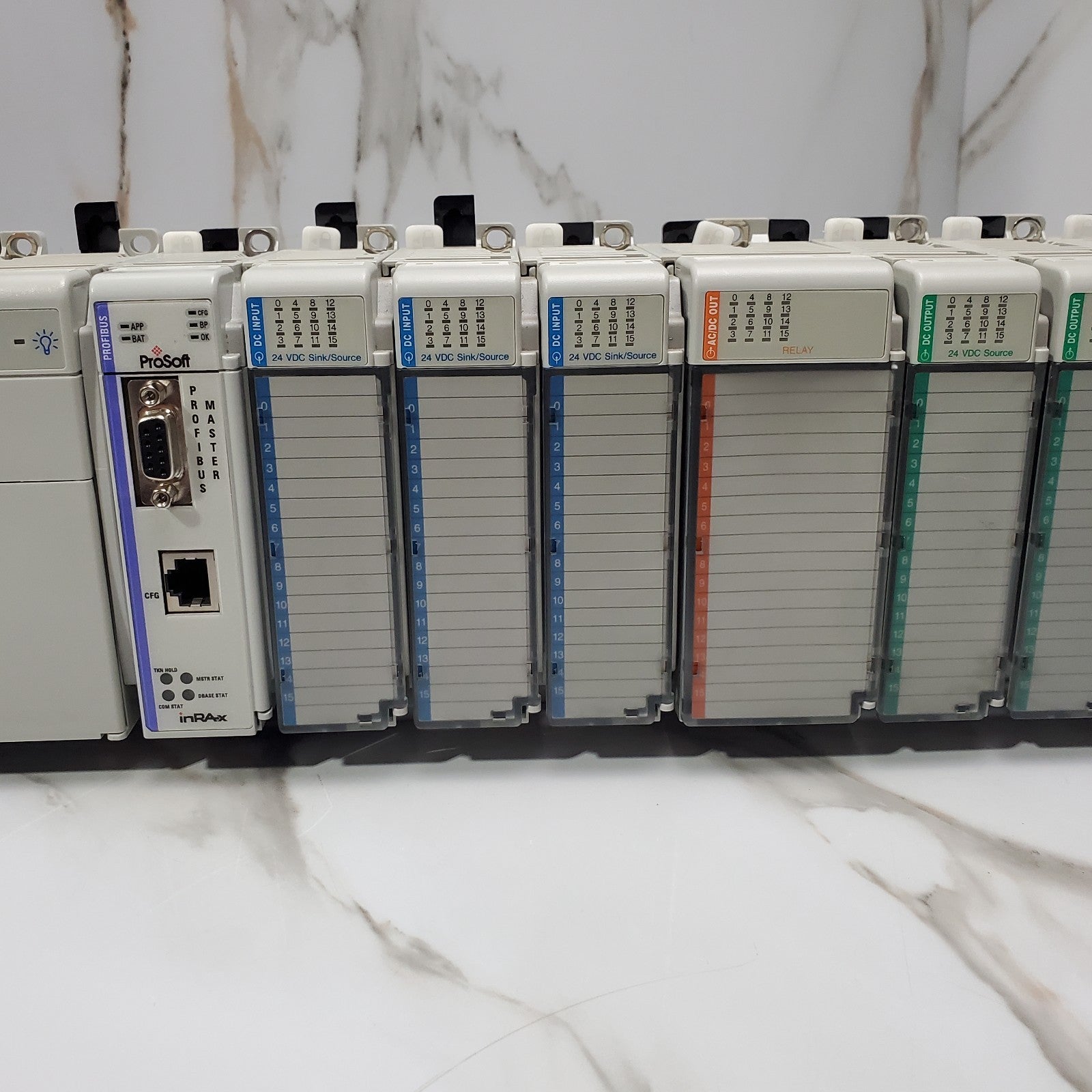 Allen Bradley CompactLogix L32E Bundle W/Keys | ProSoft Comm Module & DC Modules2