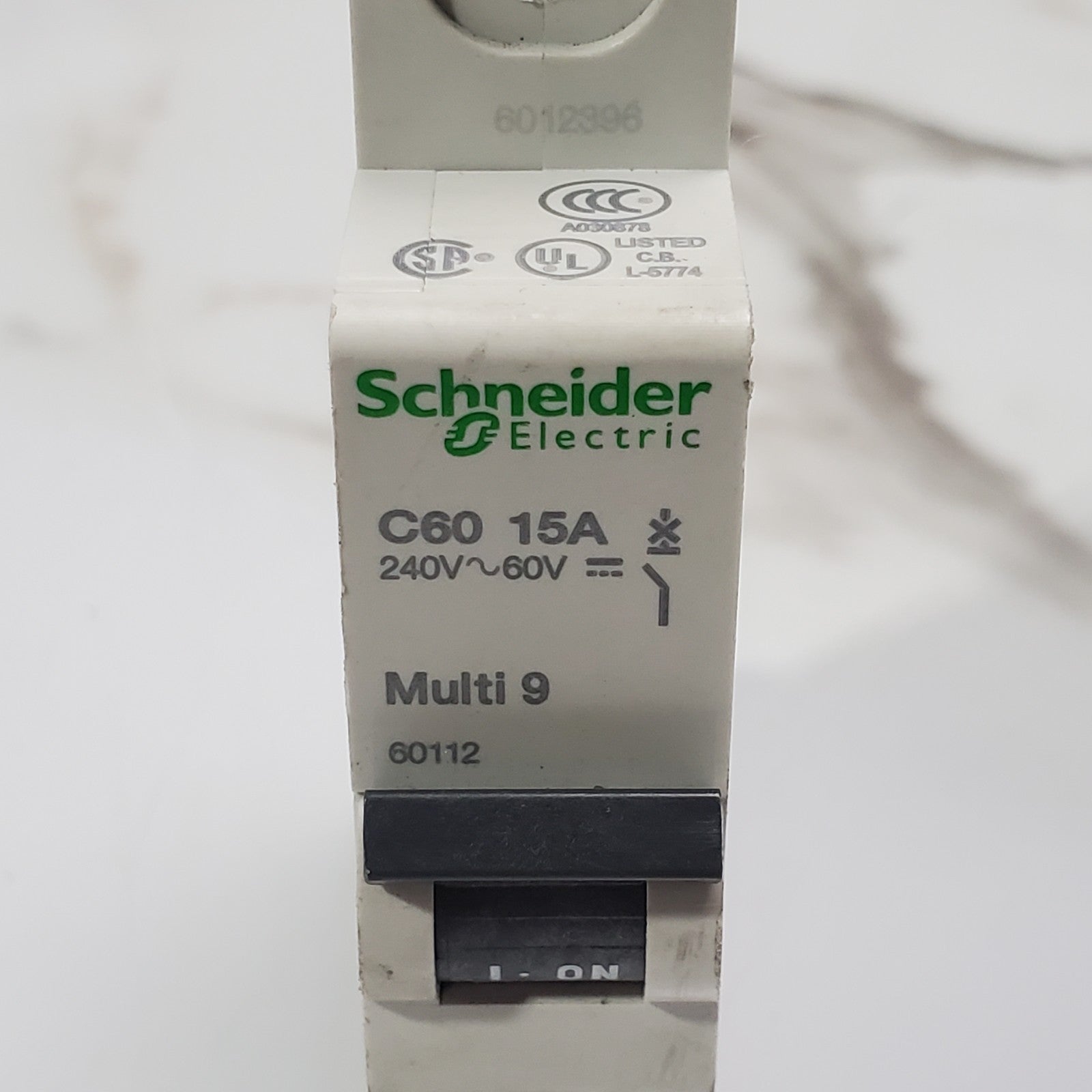 (Lot of 15) SCHNEIDER ELECTRIC 60112 C60 15A Multi 9 CIRCUIT BREAKER1