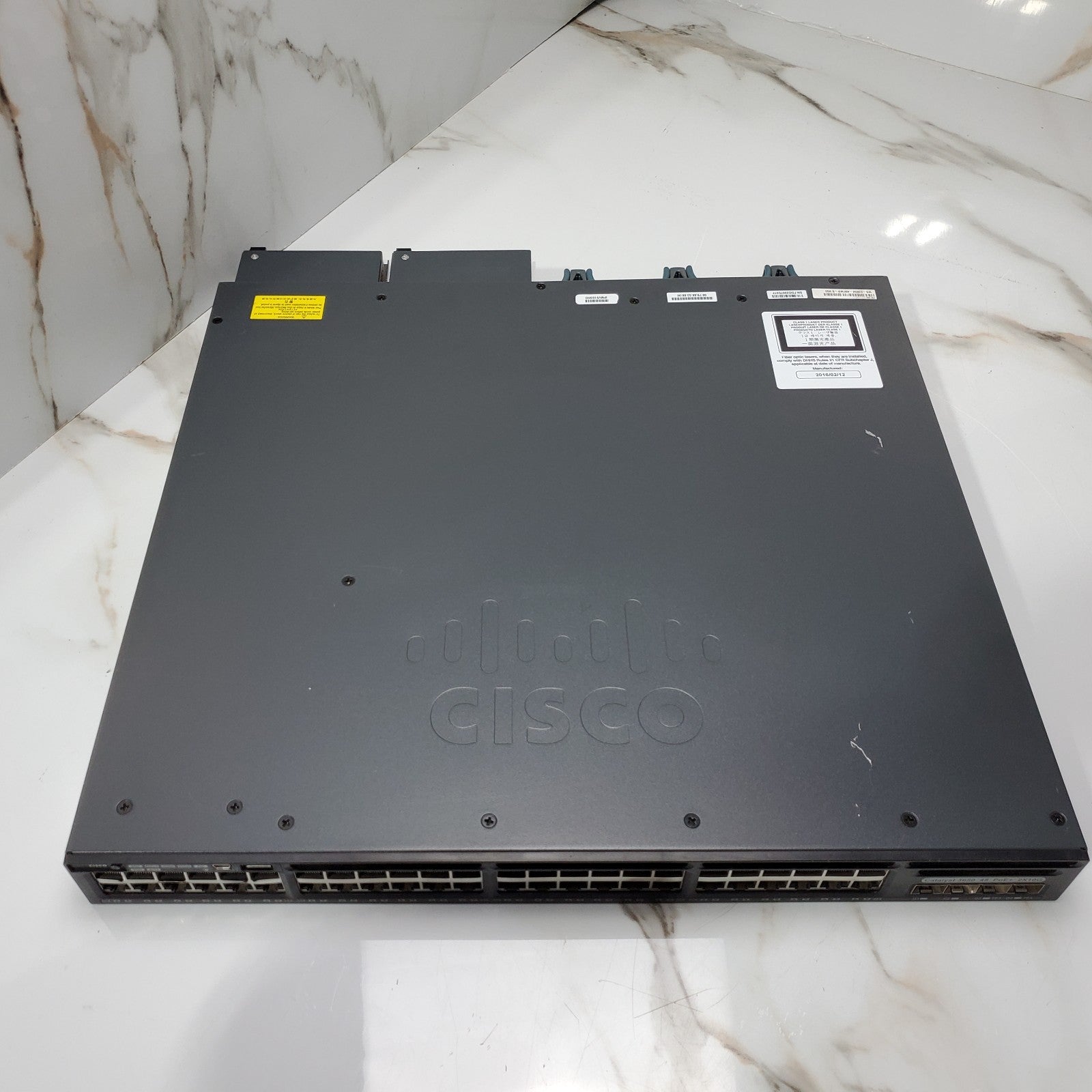 (Lot of 6) Cisco WSC365048FWDS 48 Port FPoE 2X10G Gigabit Switch5