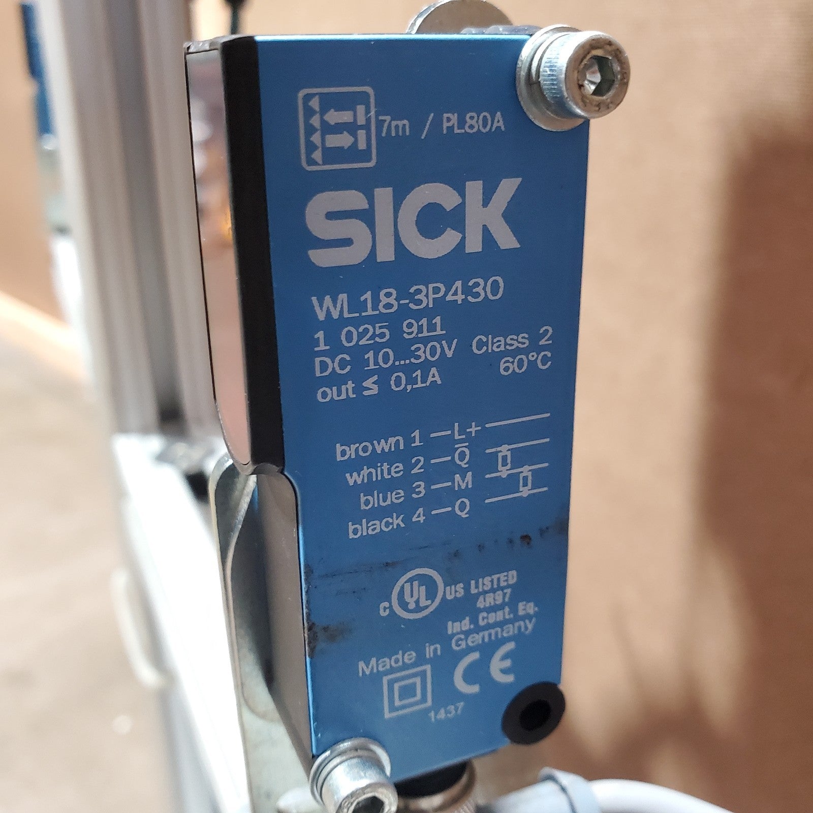 SICK CLV6300120 Laser Barcode Scanner Kit CDM4200102 WL183P430 Used14