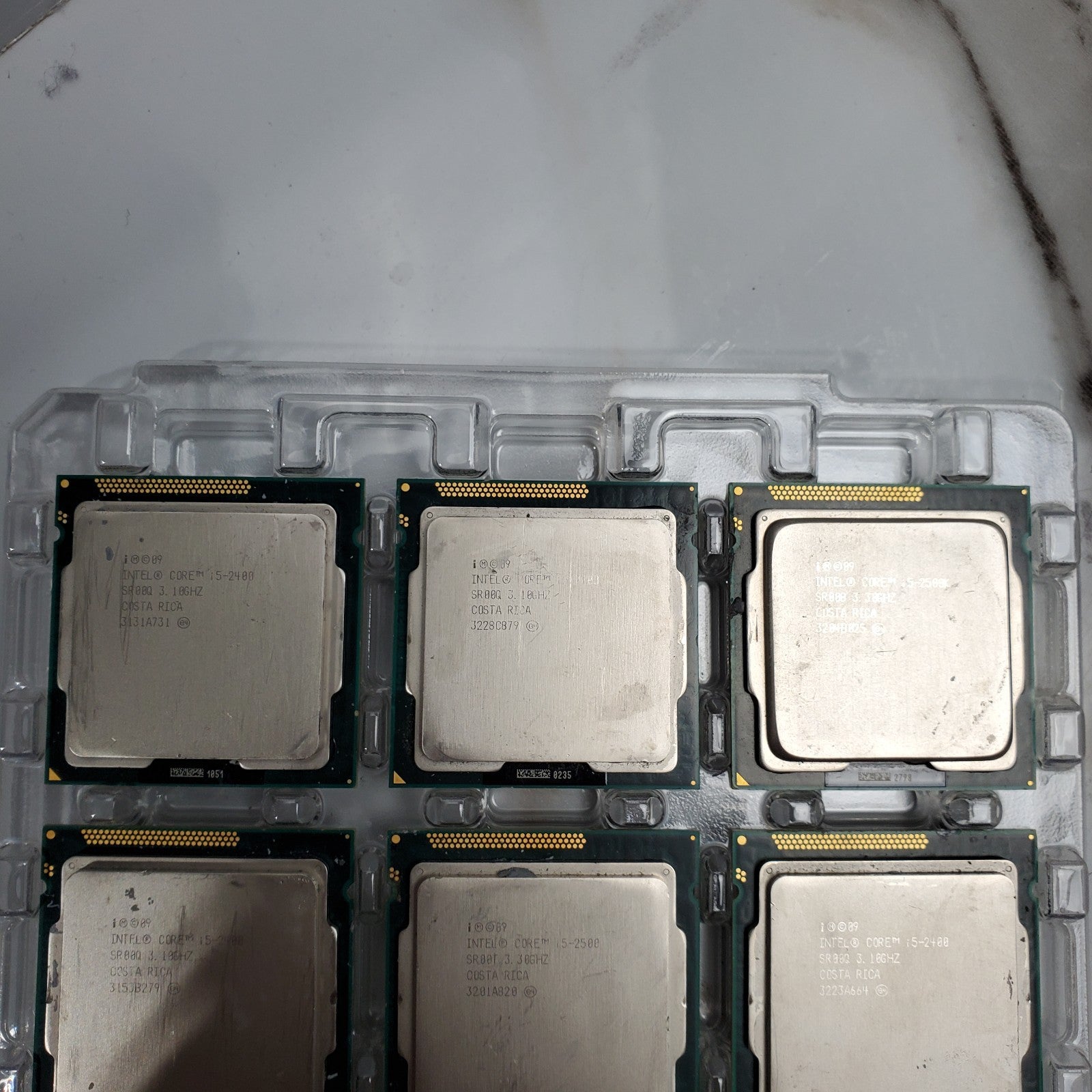 (Lot of 38) Intel Core i5 & i7 2nd Generation CPUs – Mixed Models - Working Pull4