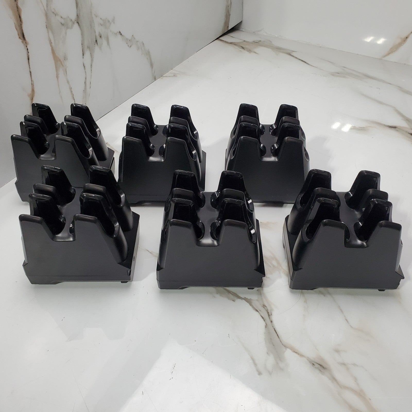 (Lot of 6) Zebra TC8000 Battery Charger 4 Slot SACTC8X4SCHG01 *No Charger*1