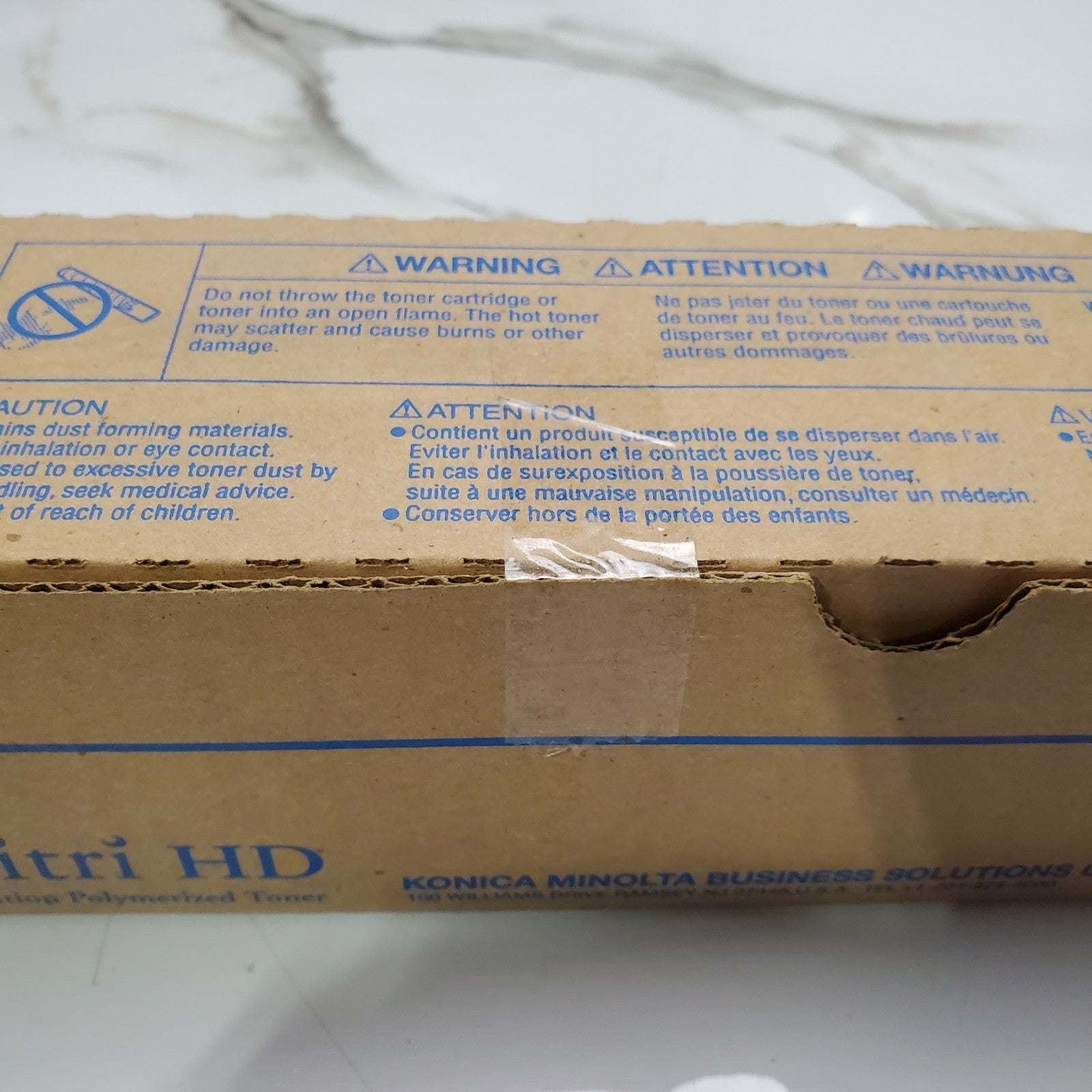 Konica Minolta TN512 Cyan A33K432 Standard Yield Toner  For BizHub C454,  NEW3