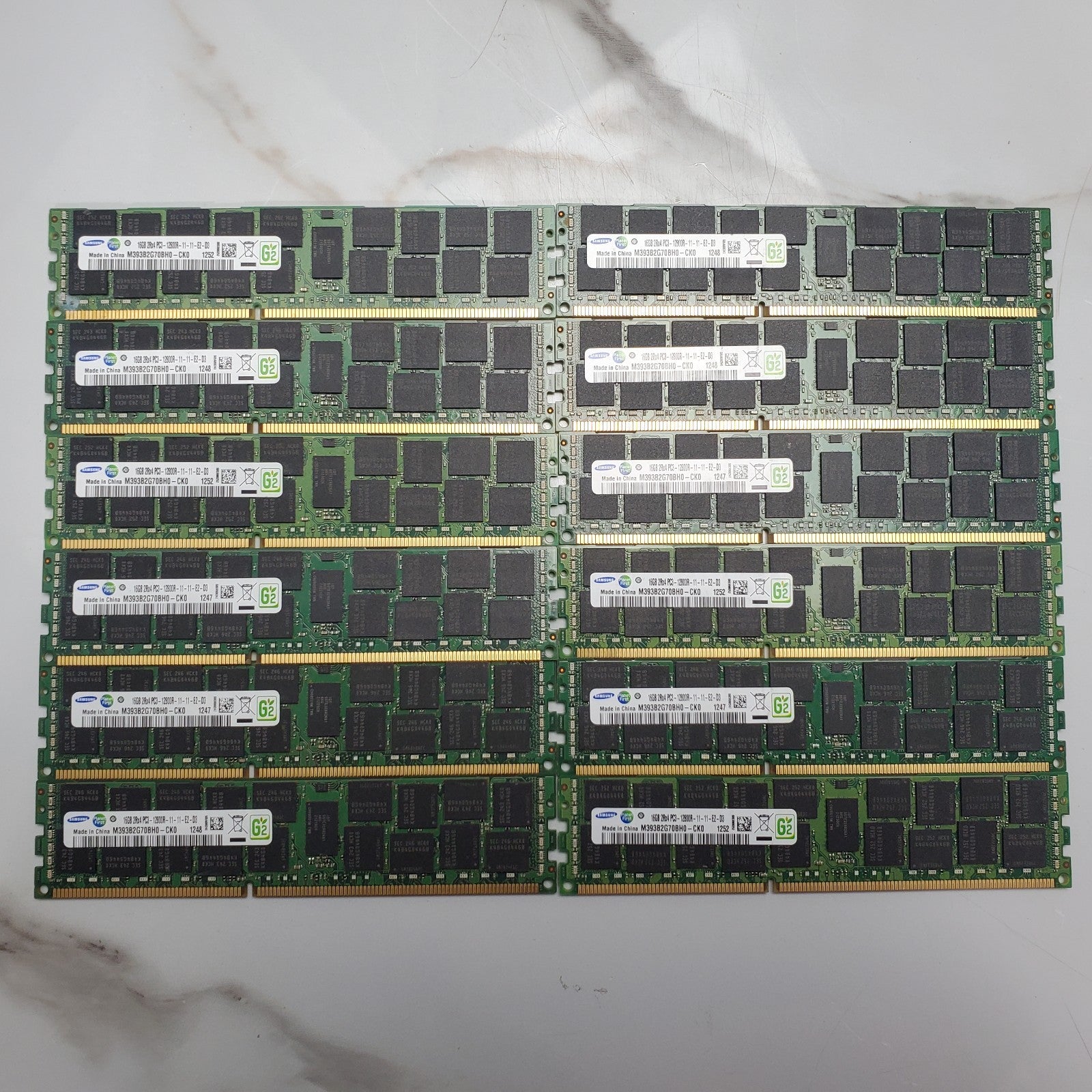 (Lot of 21) DDR3 /DDR3L 16GB Server Memory (Mixed Brand/Speed/Model)3