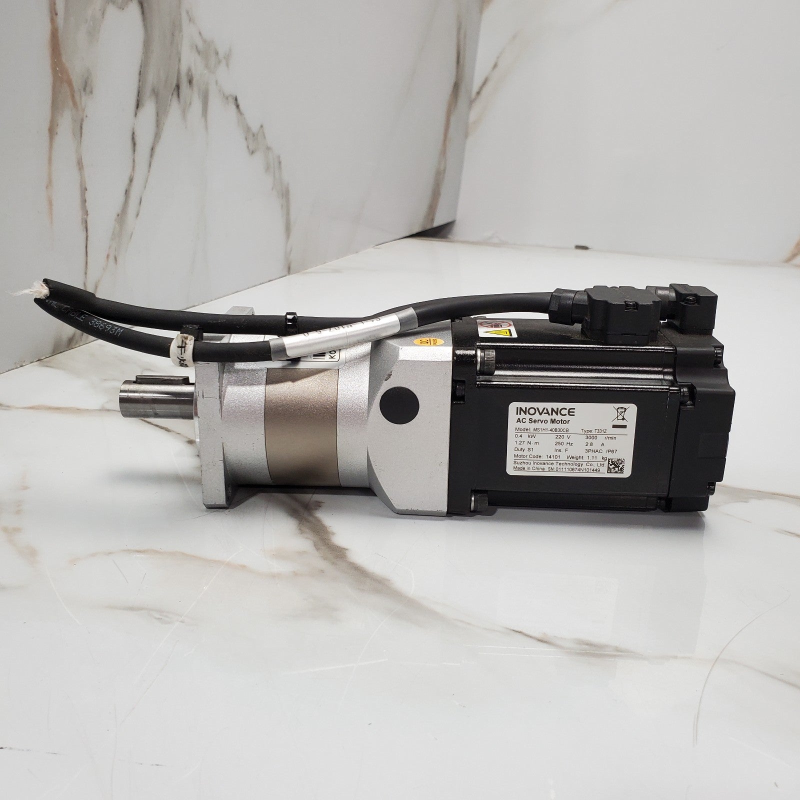 Inovance AC Servo Motor MS1H1-40B30CB Type T331Z3