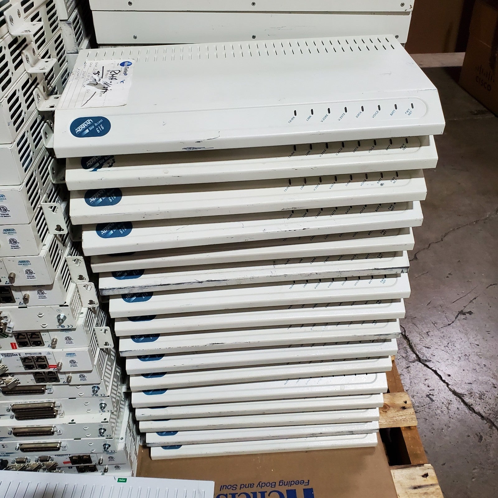 (Lot of 245) Adtran Total Access & Netvanta  *FOR PARTS | READ*2