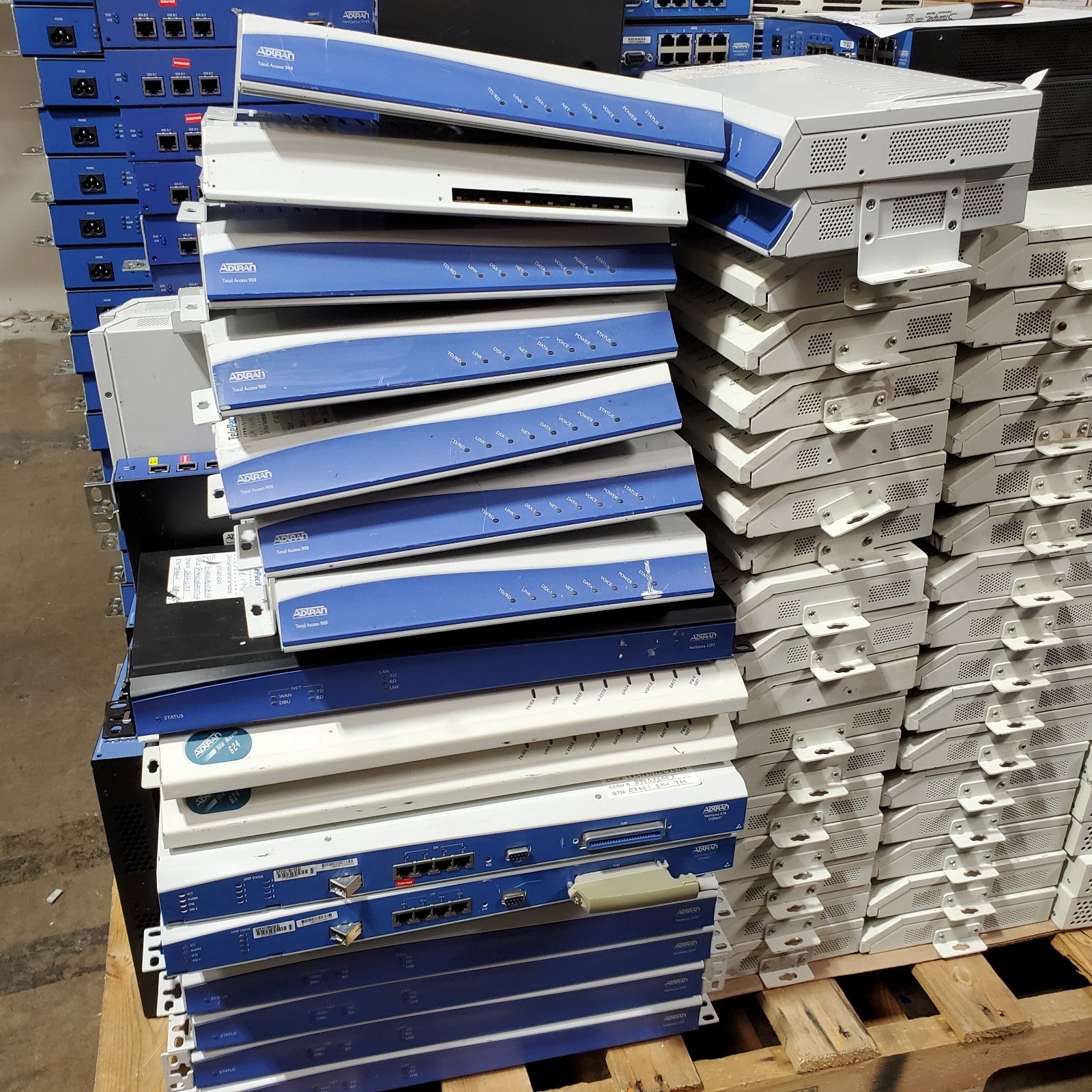 (Lot of 245) Adtran Total Access & Netvanta  *FOR PARTS | READ*12
