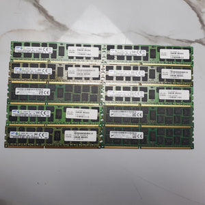 (LOT of 10) Micron/Samsung DDR3 PC3/PC3L ECC REG RAM SERVER Mixed Lot0