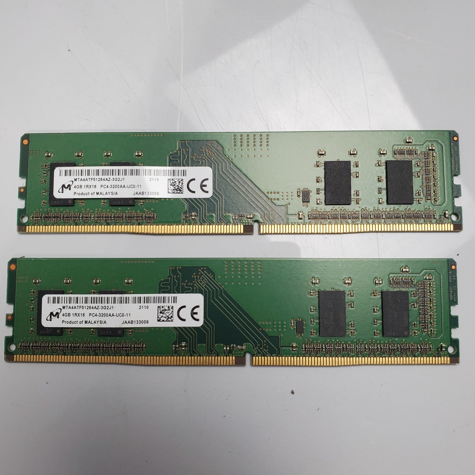 (LOT OF 28) MIXED MAJOR BRAND 4GB DDR4 Memory RAM/Mix Speed*READ*10