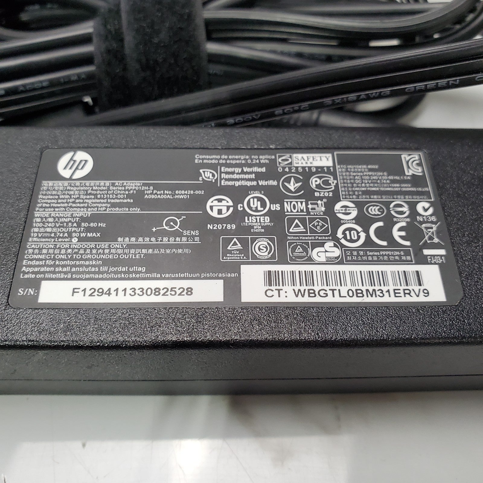 (lot of 800) Genuine 90w Charger AC Power Adapter Supply For Various HP Models4