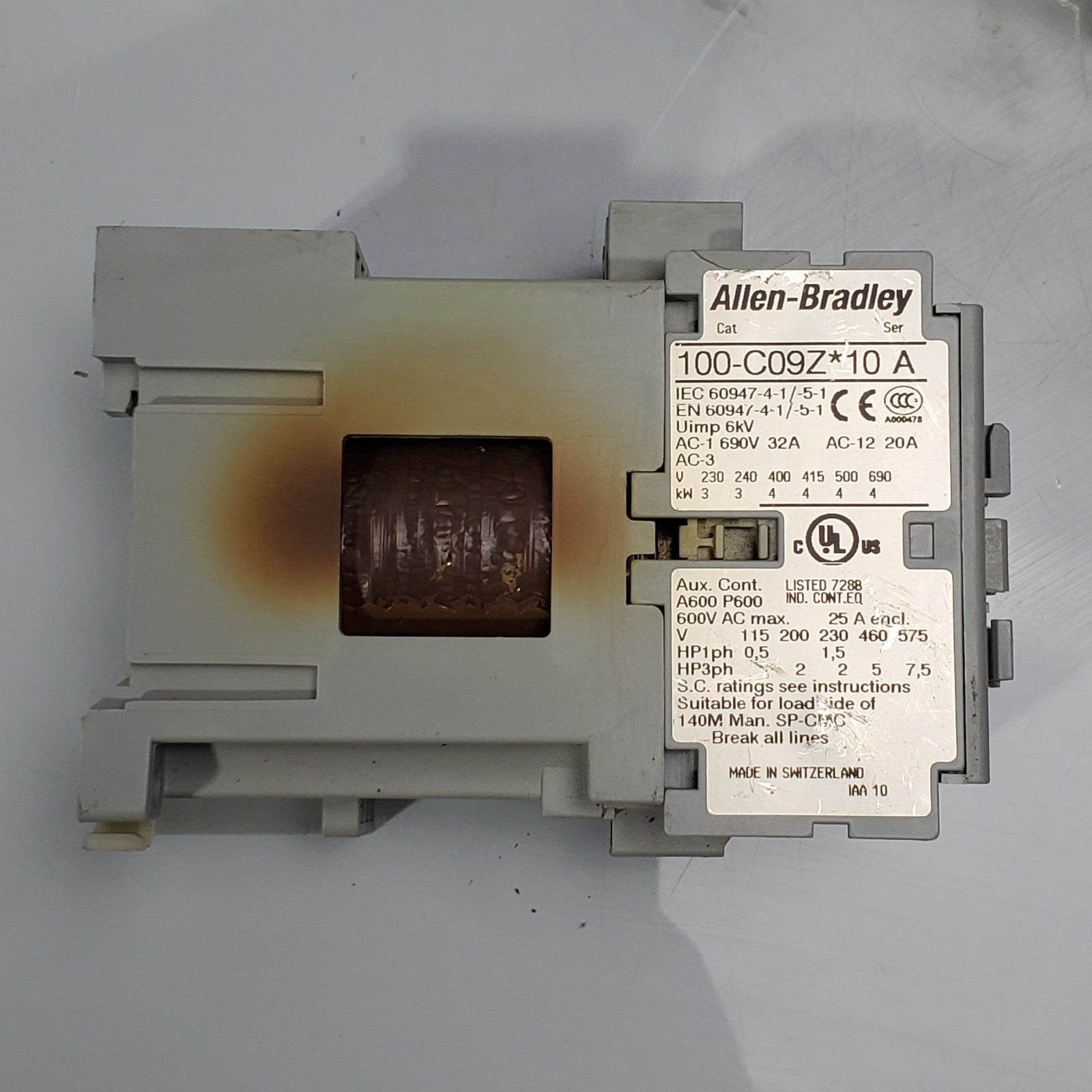 (Lot of 45) ALLEN BRADLEY | Contactor 32A 3 POLE 110V COIL 100C09Z*102