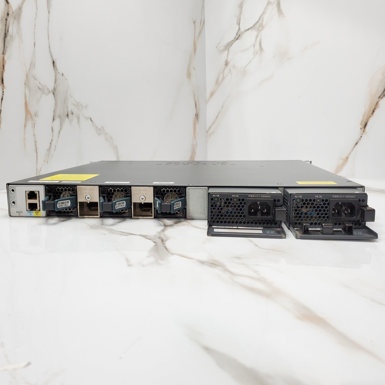 Cisco WSC365012X48FDS 2x 10G 3650 48x PoE+ Switch w/ Dual 1100W PSU5